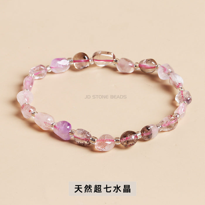 Wholesale Crystal Gravel Bracelet DIY Hand Jewelry JDC-BT-JingD004