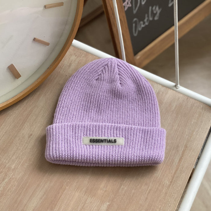 Wholesale Hat Acrylic Letters Warm Pullover Hat (F) JDC-FH-KuiZ002