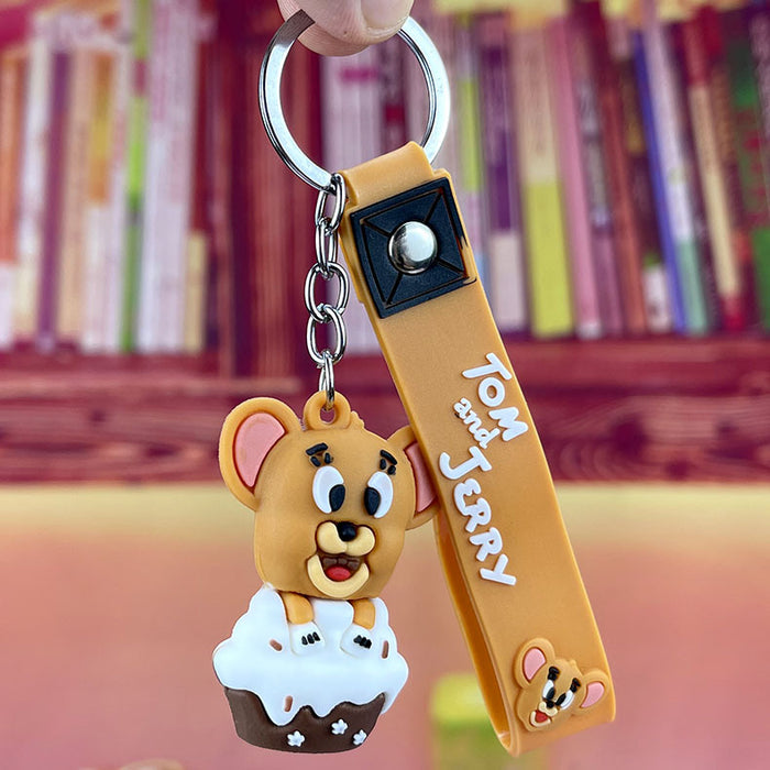 Wholesale Keychain Cartoon Cute PVC Soft Glue MOQ≥2 (M) JDC-KC-LeO013