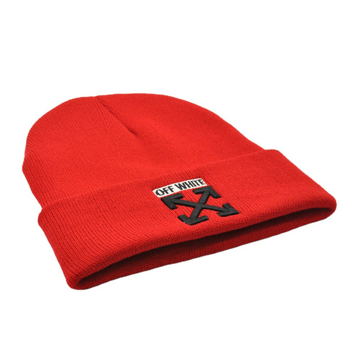 Wholesale Hat Acrylic Embroidered Warm Knit Cap (F) JDC-FH-PNi012