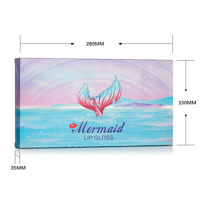 Set de lápiz labial Mermaid Mante Matte Matte Set JDC-MK-ALM001