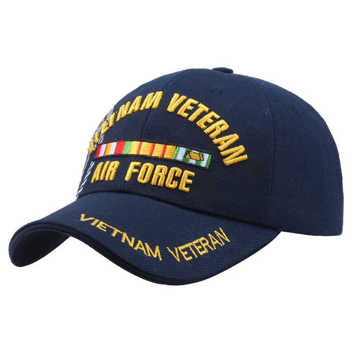 Sombrero de béisbol bordado veterano de la Armada al por mayor JDC-FH-PDAI012