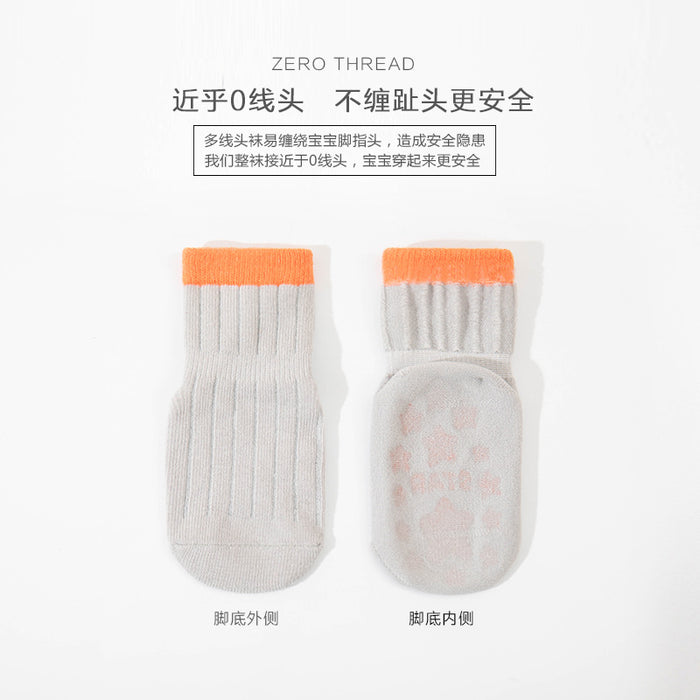 Wholesale Sock Cotton Baby Dispensing Non-slip Floor Socks JDC-SK-TongX002