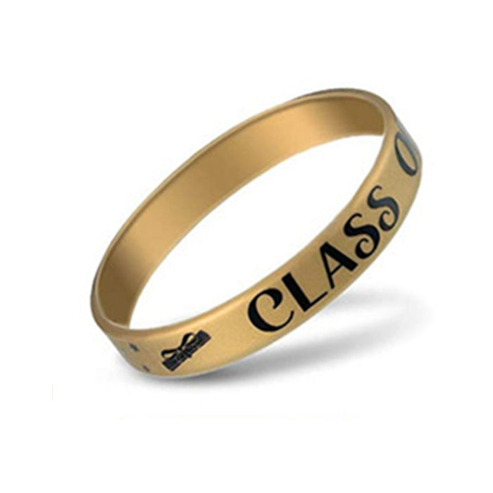 Jewelry WholesaleWholesale graduation season silicone bracelet JDC-BT-HanJ019 Bracelet 寒骏 %variant_option1% %variant_option2% %variant_option3%  Factory Price JoyasDeChina Joyas De China