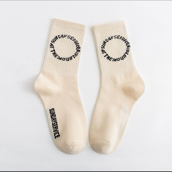 Wholesale Socks Mid Tube Cotton (F) JDC-SK-MaiM004