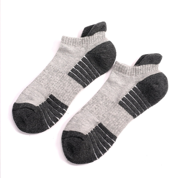 Wholesale running socks non-slip combed cotton socks sweat-absorbing breathable sports JDC-SK-LZL058