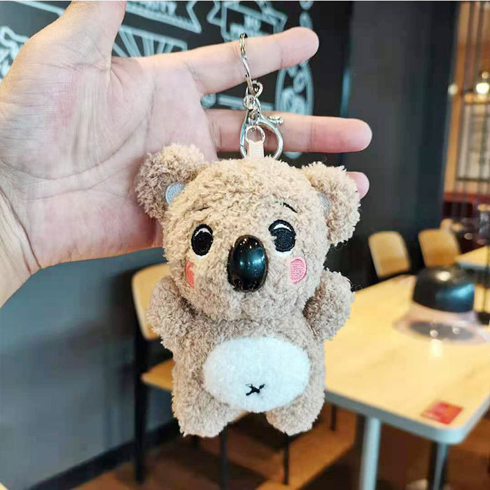 Wholesale Koala Plush Keychain MOQ≥3 JDC-KC-MeiTu001
