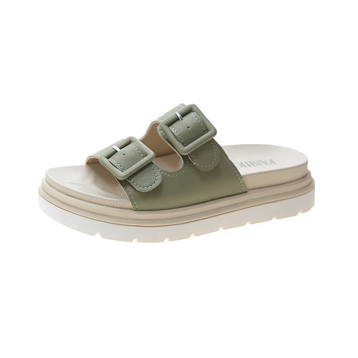 Wholesale summer small fresh thick base sandals JDC-SD-AoX001
