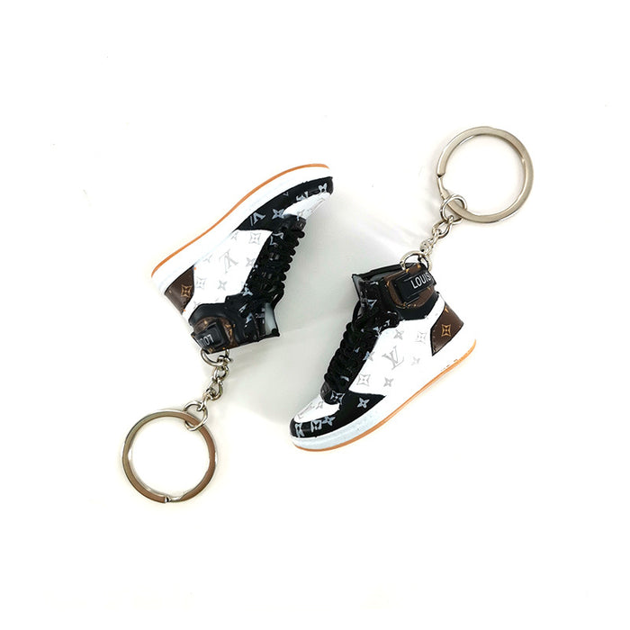 Wholesale Keychain Vinyl Hollow Stereo Shoe Mould Keychain (F) JDC-KC-YTai012