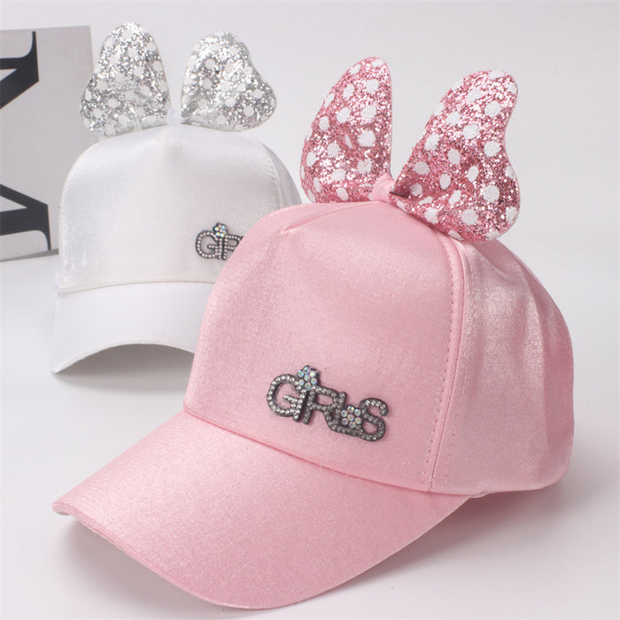 Wholesale New Butterfly Children's Peaked Cap Baby Hat JDC-FH-WuF002