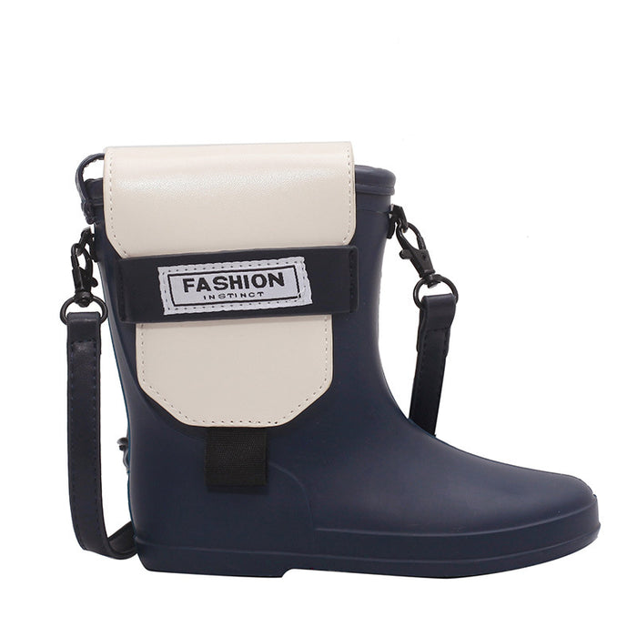 Wholesale Shoulder Bag PU Cute Creative Funny Rain Boots Diagonal JDC-SD-Chiw002