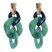 Jewelry WholesaleWholesale Acrylic Chain Earrings JDC-ES-BenD001 Earrings 本笃 %variant_option1% %variant_option2% %variant_option3%  Factory Price JoyasDeChina Joyas De China