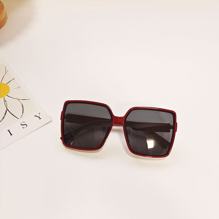 Wholesale Full Frame Square Sunglasses Women UV Protection JDC-SG-JingM011