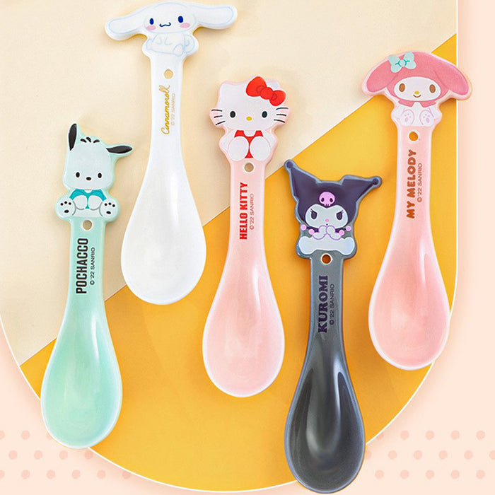 Wholesale Cute Cartoon Ceramic Children's Soup Spoon JDC-SN-XiaoM001