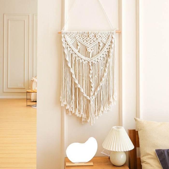 Wholesale Boho Hand Woven Cotton Thread Tapestry Wall Hanging MOQ≥2 JDC-DC-HFeng003