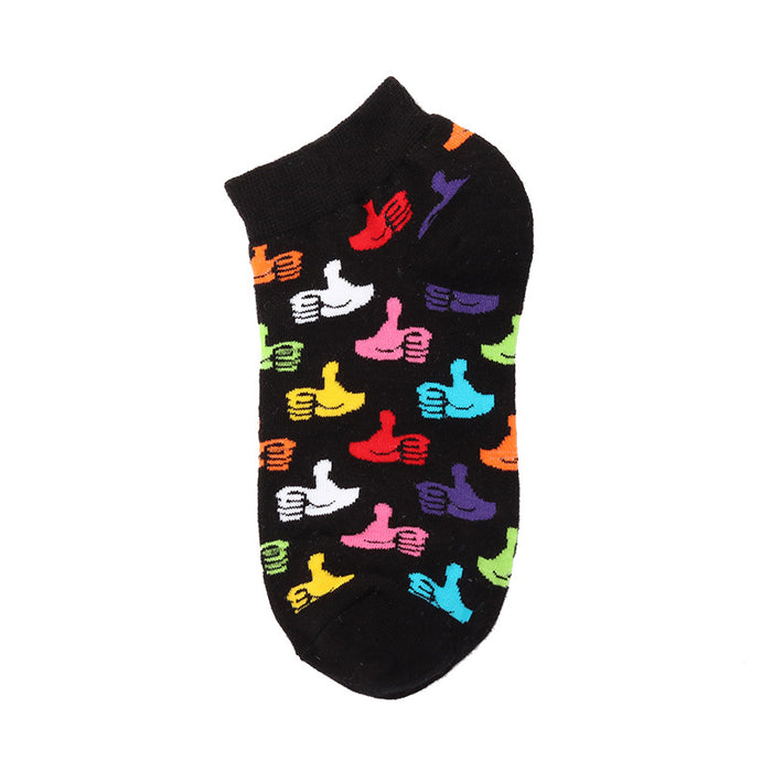 Wholesale men's and women's same style socks JDC-SK-XinH007