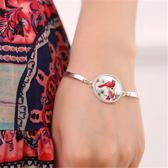 Wholesale Bracelet Alloy Glass Cardinal Time Stone Jewelry Set JDC-BT-JiaY016