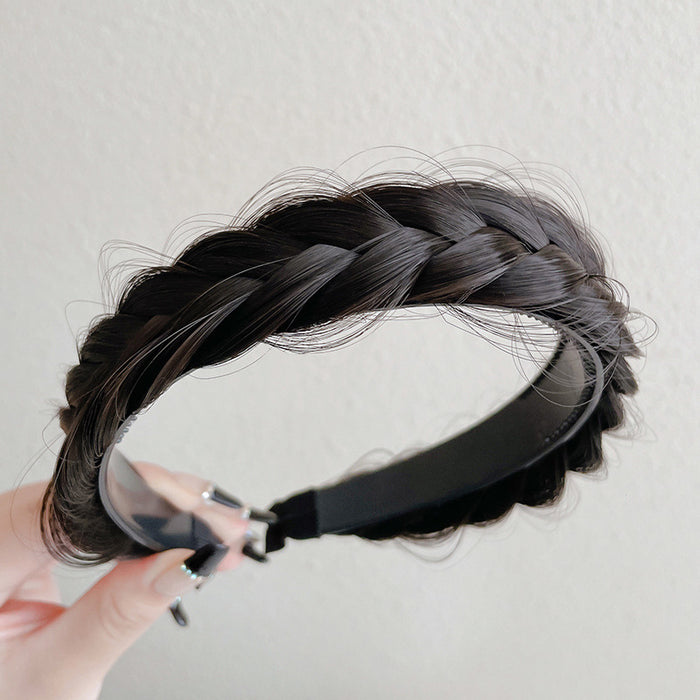 Wholesale hair band wig fishbone braid MOQ≥2 JDC-HD-CMSP003