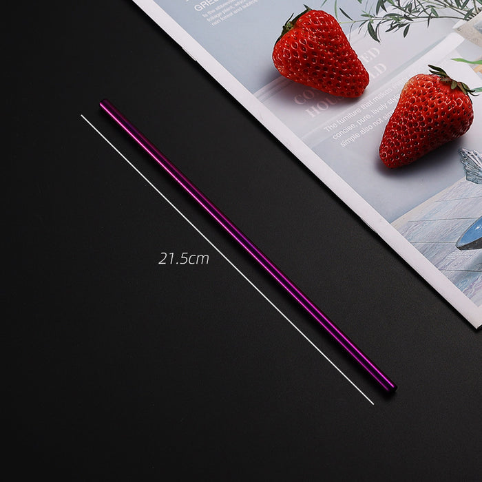 Wholesale 304 Stainless Steel Straw Environmental Protection MOQ≥2 JDC-DS-ZRB001