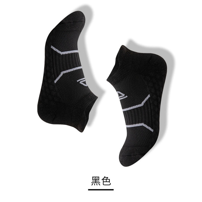Wholesale Professional Running Socks Mesh Towel Bottom 3D Massage Granules JDC-SK-ManP003