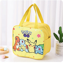 Wholesale Cartoon Canvas Portable Insulation Bag (M) JDC-IBG-ZRB001