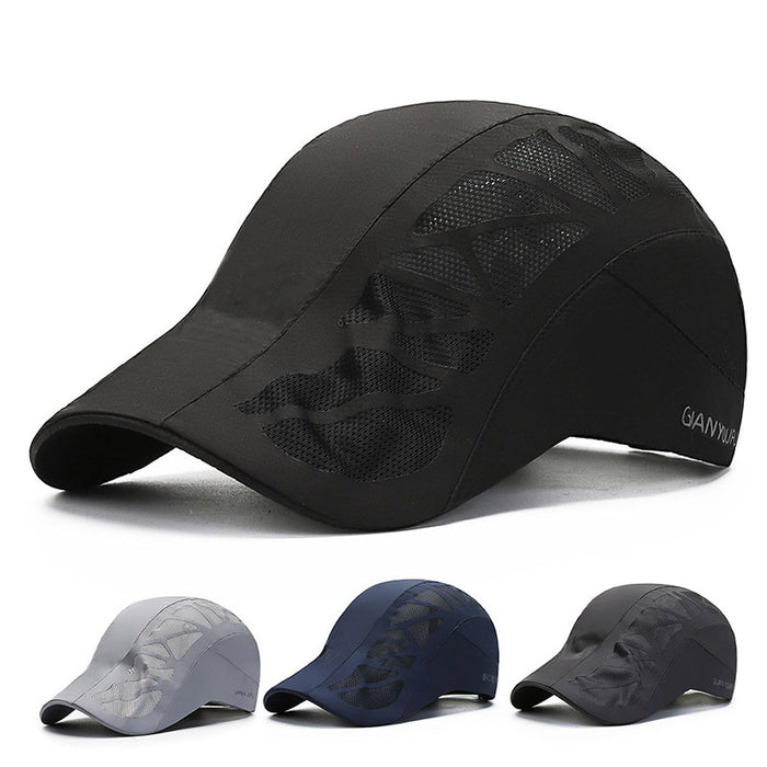Wholesale summer quick-drying hat men's printed stitching baseball cap outdoor sports sun hat JDC-FH-YuDa003