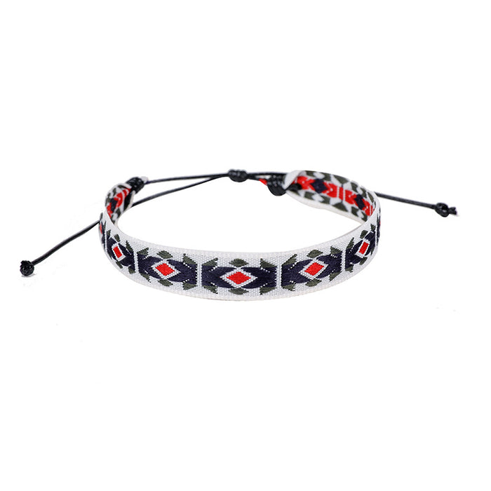 Wholesale Bracelet Fabric Bohemian Art Bracelet MOQ≥3 JDC-BT-RonH001