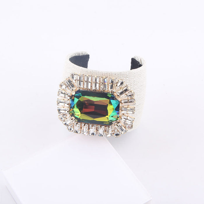 Wholesale Bracelet Metal Bracelet Gemstone Personality JDC-BT-JingB001