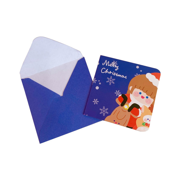 Wholesale Greeting Cards New Year's Day Greeting Cards Christmas Eve Handwritten Blank Cards MOQ≥2 JDC-GC-TengY001