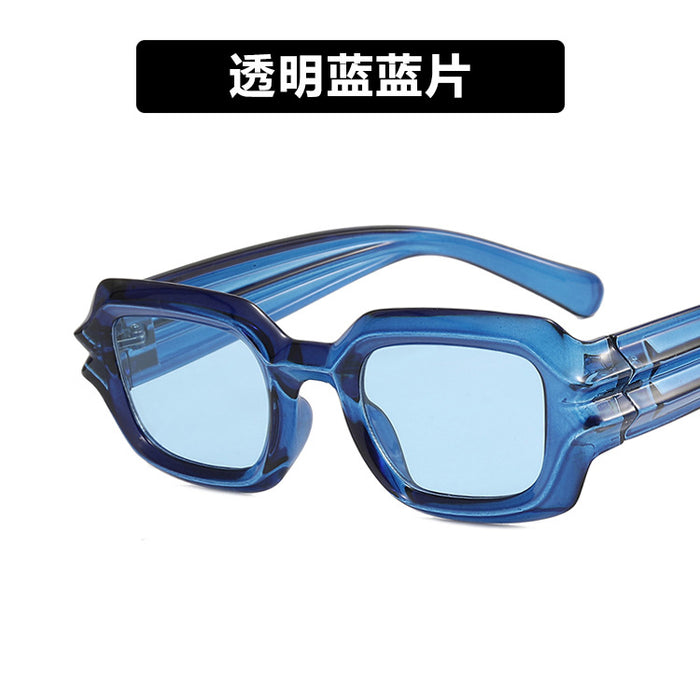 Wholesale hip hop sunglasses irregular personality niche trendy concave shape JDC-SG-KD181