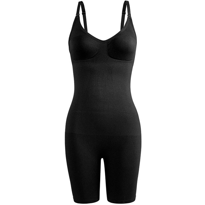 Wholesale shapewear women corset waist belly support chest gather one-piece body shaper body MOQ≥2 JDC-SR-dizina001