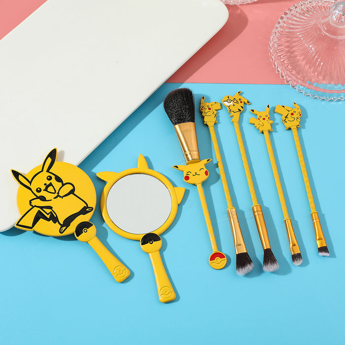Ensemble d'outils de brosse de maquillage en gros 5 Pokémon JDC-MA-ZHUOJ001