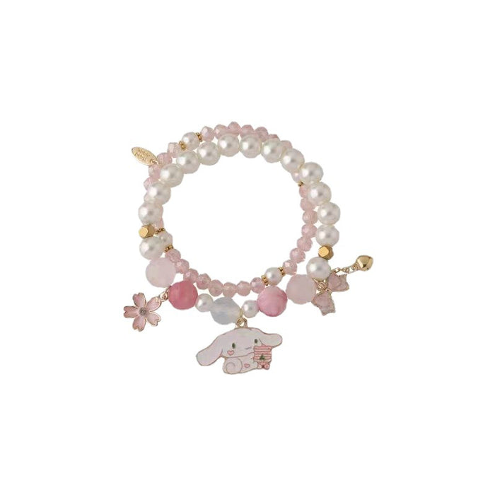 Wholesale Summer Bracelet Cute Sweet Beaded Chain JDC-BT-NiHuang007