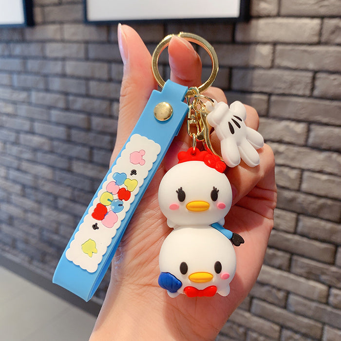 Wholesale Keychains For Backpacks Cartoon PVC Cute Keychain (M) JDC-KC-OShi020