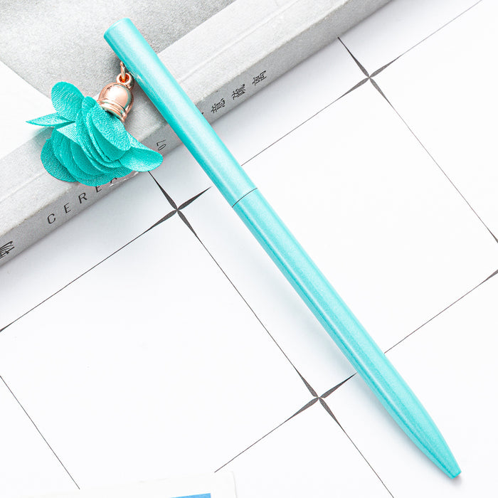 Wholesale Ballpoint Pen Metal Cute Flower Roller Pen JDC-BP-HongD008