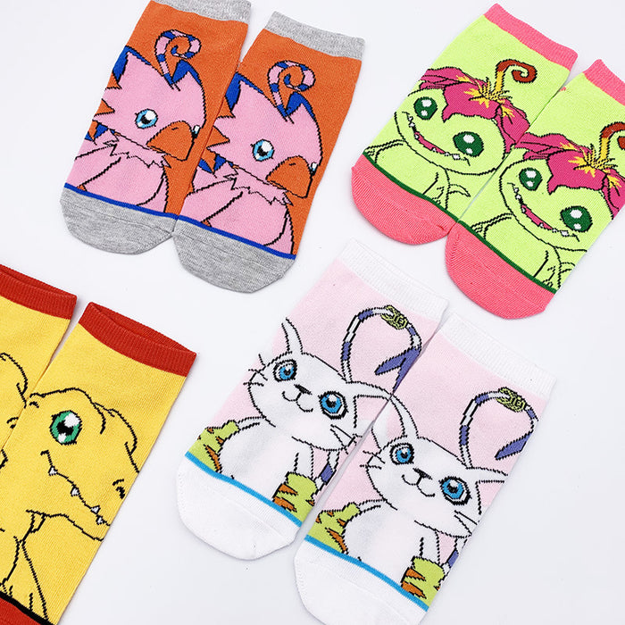 Wholesale Socks Cotton Cute Cartoon Breathable Short Socks JDC-SK-YiYan019