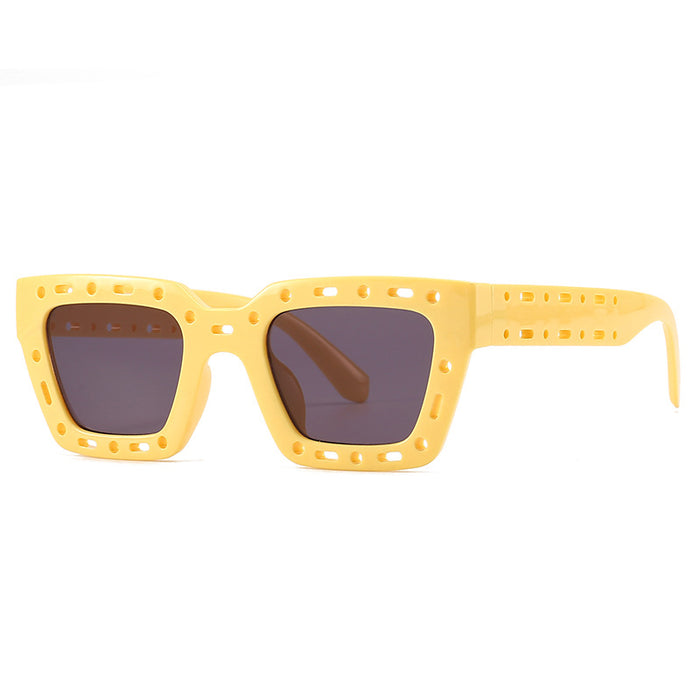 Wholesale Sunglasses Resin Modern Retro JDC-SG-ChiC008
