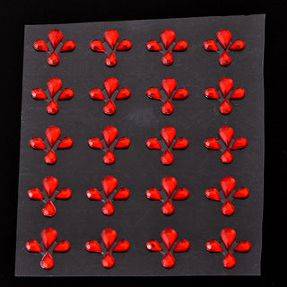 Wholesale Acrylic Stage Performance Face Stickers Drill Eye Crystal Stickers JDC-EY-YChi001