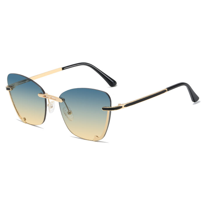 Wholesale Sunglasses PC Lens Metal Frame MOQ≥2 JDC-SG-WNBK006