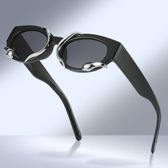 Wholesale Sunglasses PC Frames HD Lenses MOQ≥2 JDC-SG-KJL007