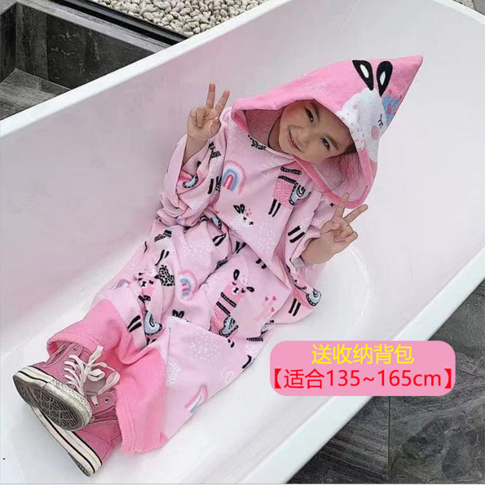 Câton en gros microfibre pour enfants serviette de bain JDC-BTL-YAX005