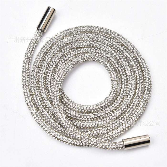Wholesale Full Diamond Glass Rhinestone Clothing Accessories Rhinestone Strings for Hoodies JDC-CSA-XMLi001