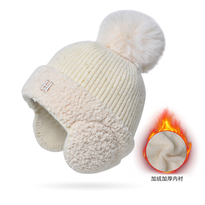 Wholesale Hat Polyester Fleece Winter Warm Ear Protector Head Cap MOQ≥2 JDC-FH-BG016