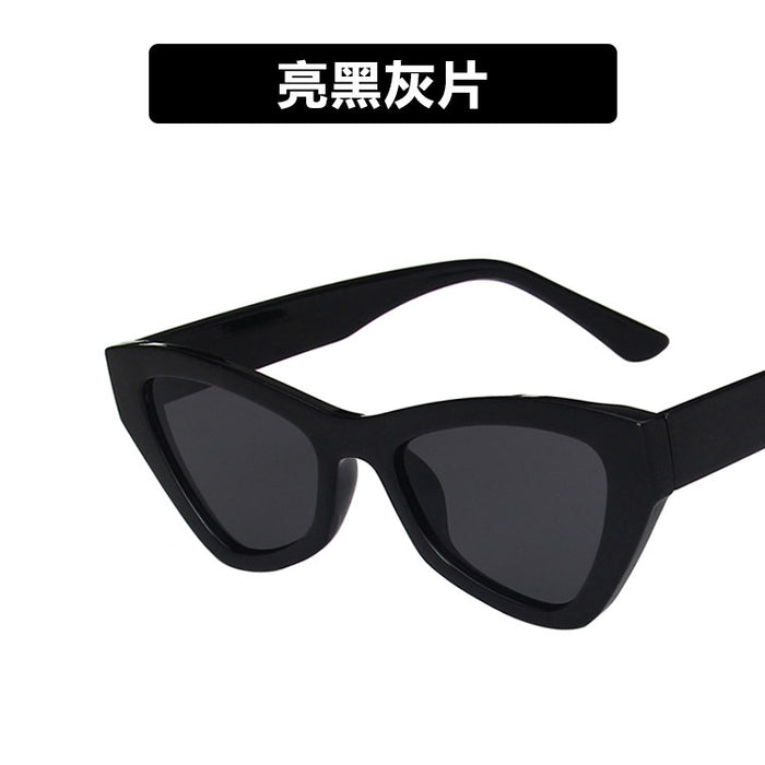 Gafas de sol al por mayor Resina Retro Retro Cat Eye UV Protection JDC-SG-Shim001