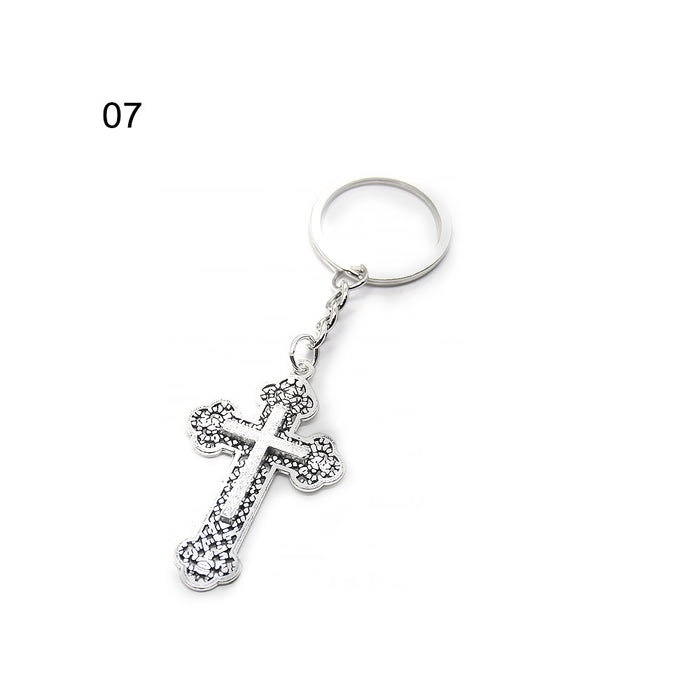 Mayor Metal Angel Cross Cross Keychain JDC-KC-BYOU004