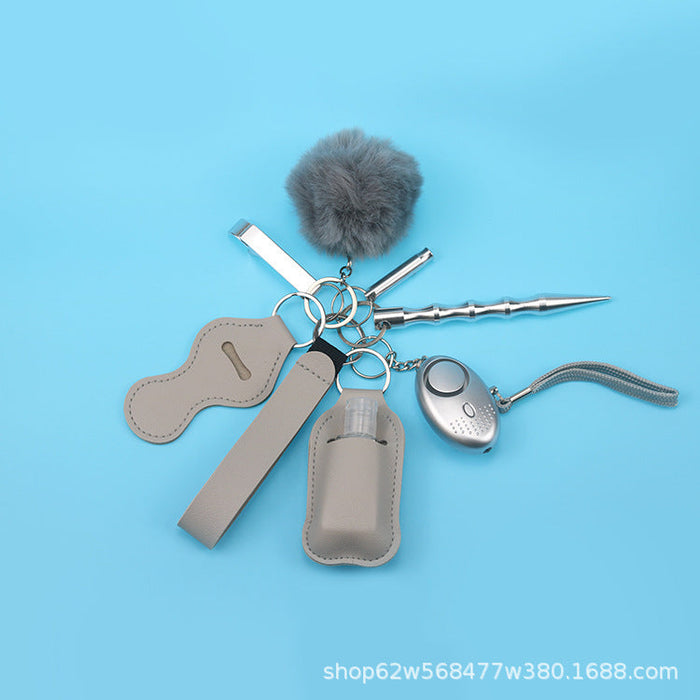 Wholesale hand sanitizer leather keychain MOQ≥2 JDC-KC-ChaoH001