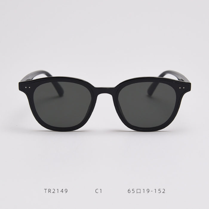 Gafas de sol suaves de nylon negro al por mayor jdc-sg-weiy002