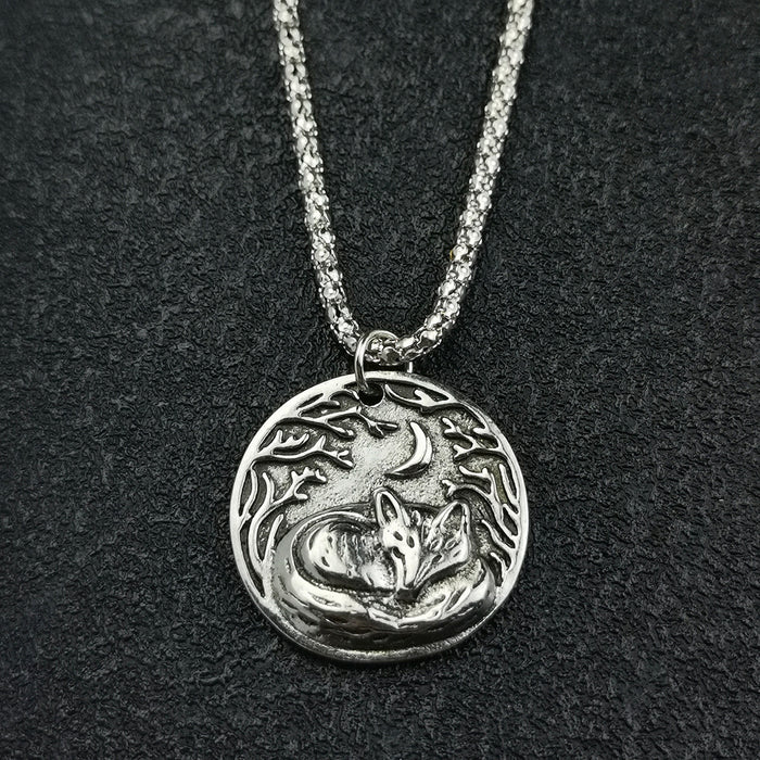 Wholesale necklace alloy retro moon boho MOQ≥2 JDC-NE-JYS026