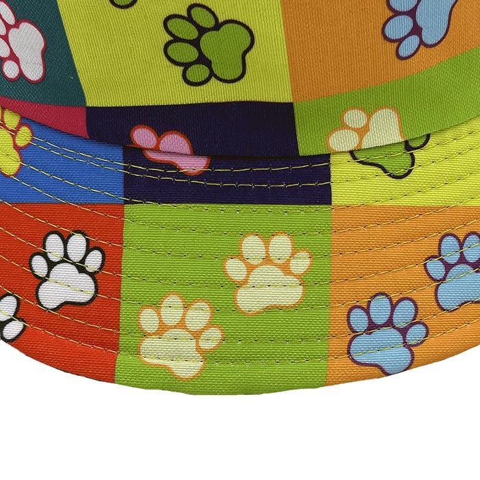 Wholesale Dog Paw Print Cotton Bucket Hat JDC-FH-AXing002