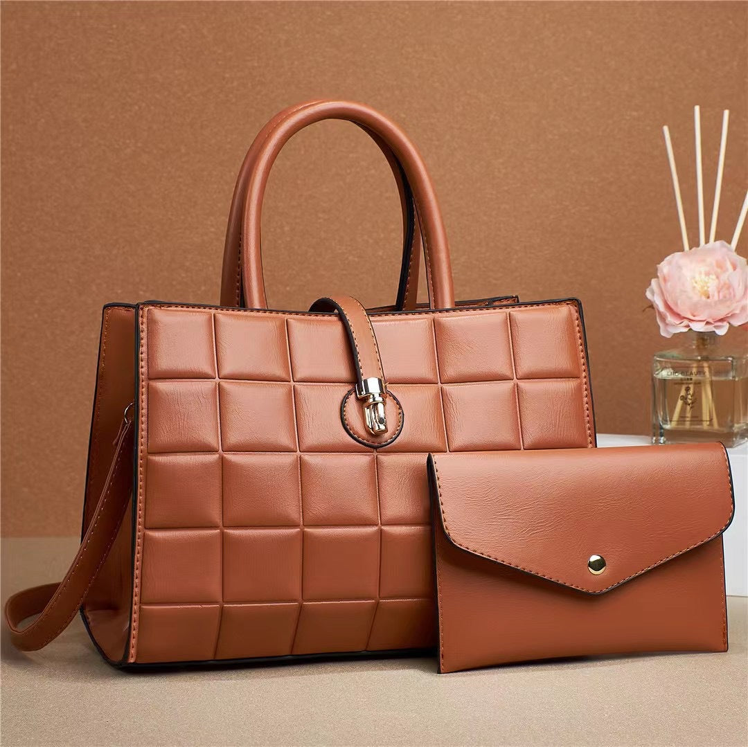 Wholesale Shoulder Bags PU Leather Large Capacity Messenger Elegant
